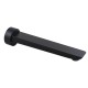 Rumia Matt Black Bathtub/Basin Wall Spout