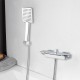 1500x750x580mm Back To Wall Freestanding Acrylic Apron White Bathtub with Solid Brass Mixer Diverter & ABS Handheld Shower Tap Set 1500x750x580mm Back To Wall Freestanding Acrylic Apron White Bathtub with Solid Brass Mixer Diverter & ABS Handheld Shower Tap Set