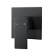 Ottimo/Omar Nero Black Shower Wall Mixer