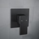 Ottimo/Omar Nero Black Shower Wall Mixer