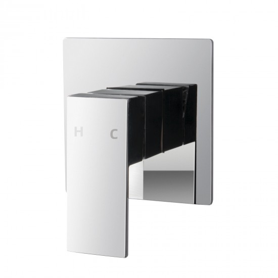 Ottimo/Omar Chrome Shower Wall Mixer