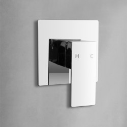 Ottimo/Omar Chrome Shower Wall Mixer Ottimo/Omar Chrome Shower Wall Mixer