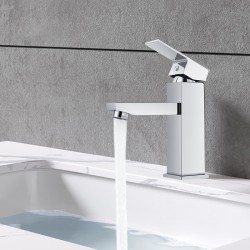 Ottimo Chrome Basin Mixer Taps Bathroom Tapware  Ottimo Chrome Basin Mixer Taps Bathroom Tapware