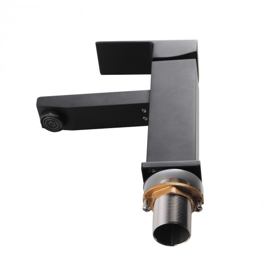 Ottimo Nero Black Basin Mixer Tap Black Taps Bathroom Tapware