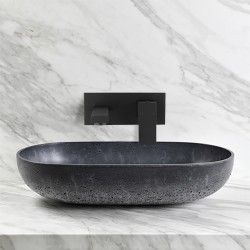 Ottimo/Omar Nero Black Bathtub/Basin Wall Mixer With Spouts Tapware Bathtub Filler Ottimo/Omar Nero Black Bathtub/Basin Wall Mixer With Spouts Tapware Bathtub Filler