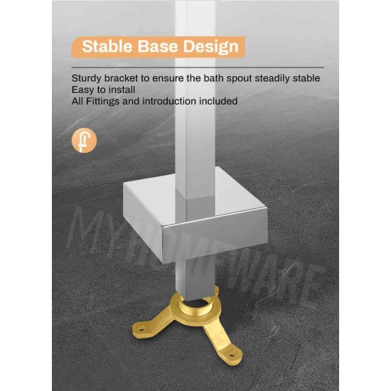 Chrome Freestanding Bath Mixer Taps With Hand held Shower Tapware Bathtub Faucet Chrome Freestanding Bath Mixer Taps With Hand held Shower Tapware Bathtub Faucet