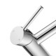 Euro Round Chrome Bathroom Basin Mixer Taps