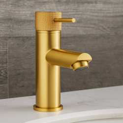 Lattice Edition Solid Brass Brushed Yellow Gold Basin Mixer Tap Bathroom Vanity Tap Lattice Edition Solid Brass Brushed Yellow Gold Basin Mixer Tap Bathroom Vanity Tap