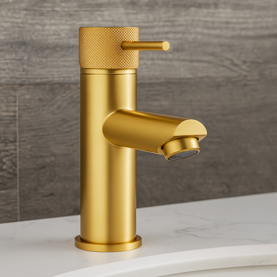 Lattice Edition Solid Brass Brushed Yellow Gold Basin Mixer Tap Bathroom Vanity Tap Lattice Edition Solid Brass Brushed Yellow Gold Basin Mixer Tap Bathroom Vanity Tap