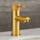 Lattice Edition Solid Brass Brushed Yellow Gold Basin Mixer Tap Bathroom Vanity Tap Lattice Edition Solid Brass Brushed Yellow Gold Basin Mixer Tap Bathroom Vanity Tap