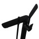 Black Freestanding Bathtub Mixer with Handheld Shower Spout Floor Mounted