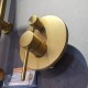 Euro Round Brushed Yellow Gold Shower/Bath Mixer with Diverter Wall Mounted