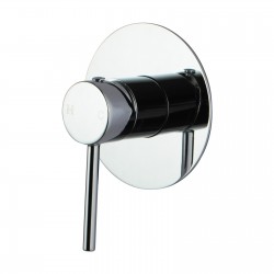 Euro Round Chrome Shower/Bath Wall Pin Mixers Euro Round Chrome Shower/Bath Wall Pin Mixers