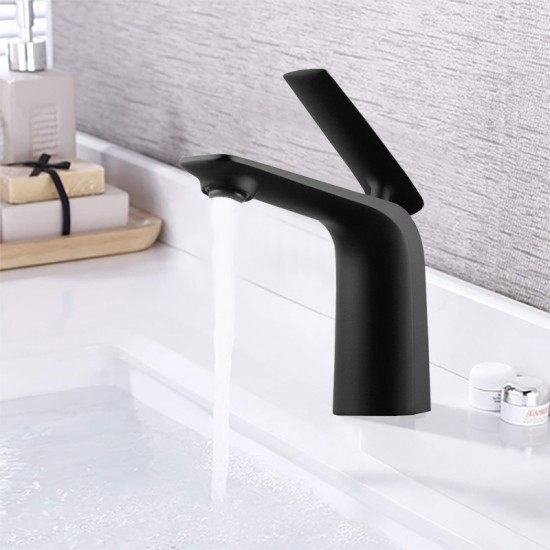 Norico Eden Black Bathroom Basin Mixer Tapware