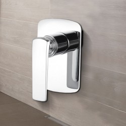 Norico Eden Chrome Shower/Bath Wall Mixers Tapware Norico Eden Chrome Shower/Bath Wall Mixers Tapware