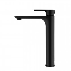 Matt Black Bathroom Tall Basin Mixer Tap Black Vanity Tap Matt Black Bathroom Tall Basin Mixer Tap Black Vanity Tap