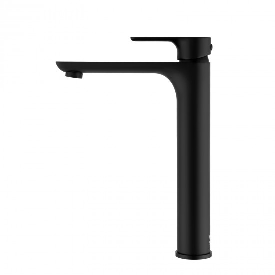 Euro Round Nero Matt Black Bathroom Basin Mixer Tap Black Tap