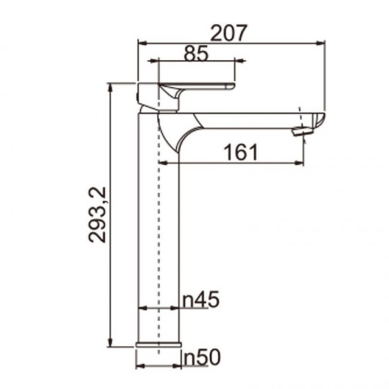 Euro Round Nero Matt Black Bathroom Basin Mixer Tap Black Tap