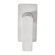 Rumia Brushed Nickel Solid Brass Shower/Bath Wall Mixer Wall Mounted Rumia Brushed Nickel Solid Brass Shower/Bath Wall Mixer Wall Mounted