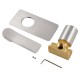 Rumia Brushed Nickel Solid Brass Shower/Bath Wall Mixer Wall Mounted Rumia Brushed Nickel Solid Brass Shower/Bath Wall Mixer Wall Mounted