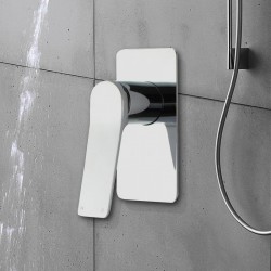 Rumia Chrome Shower Wall Mixer Solid Brass Watermark Rumia Chrome Shower Wall Mixer Solid Brass Watermark