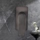 Rumia Brushed Gunmetal Grey Bath/Shower Wall Mixer