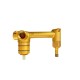 Black Bathtub/Basin Wall Mixer With Spout Wall Mounted Color Up Extend