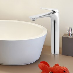 Bathroom Solid Brass Chrome Tall Basin Mixer Tap Vanity Top Tap Bathroom Solid Brass Chrome Tall Basin Mixer Tap Vanity Top Tap