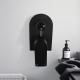 Matt Black Solid Brass Shower Wall Mixer With Diverter