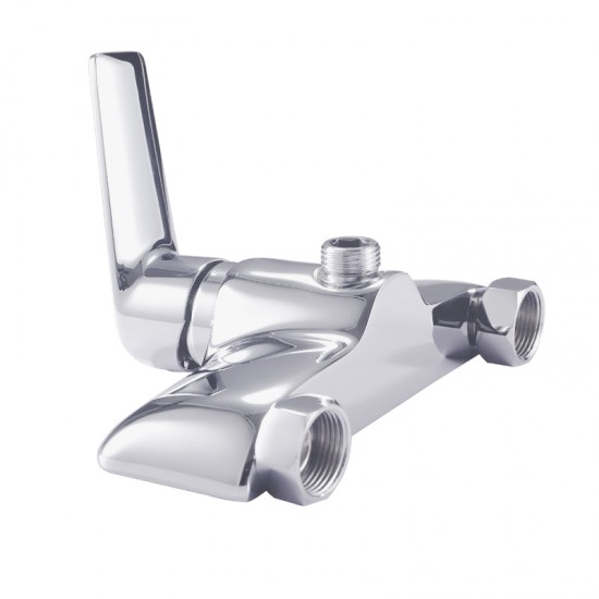 Chrome External Shower/Bath Wall Mixers Tapware