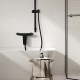 Matte Black External  Shower/Bath Wall Mixers Tapware