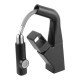 Matte Black 360° Swivel  Pull-out Spout Basin Mixer Tap