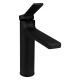 Matt Black Brass Short Basin Mixer Tap for Bathroom Vanity