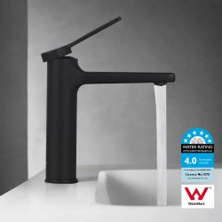 Matt Black Brass Short Basin Mixer Tap for Bathroom Vanity Matt Black Brass Short Basin Mixer Tap for Bathroom Vanity