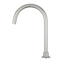 Diamora Progressive Hob Kitchen Sink Mixer Set Gooseneck Basin Mixer Tap Brushed Nickel Diamora Progressive Hob Kitchen Sink Mixer Set Gooseneck Basin Mixer Tap Brushed Nickel