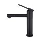 Bathroom Matte Black Basin Mixer Tap Swivel Nozzle Faucet Stainless Steel Bathroom Matte Black Basin Mixer Tap Swivel Nozzle Faucet Stainless Steel