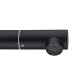Bathroom Matte Black Basin Mixer Tap Swivel Nozzle Faucet Stainless Steel Bathroom Matte Black Basin Mixer Tap Swivel Nozzle Faucet Stainless Steel