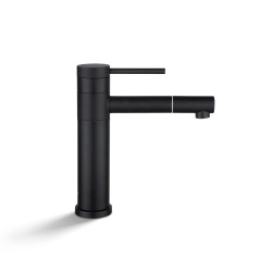 Bathroom Matte Black Basin Mixer Tap Swivel Nozzle Faucet Stainless Steel Bathroom Matte Black Basin Mixer Tap Swivel Nozzle Faucet Stainless Steel