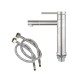 Bathroom Brushed Nickel Basin Mixer Tap Swivel Nozzle Faucet Stainless Steel Bathroom Brushed Nickel Basin Mixer Tap Swivel Nozzle Faucet Stainless Steel