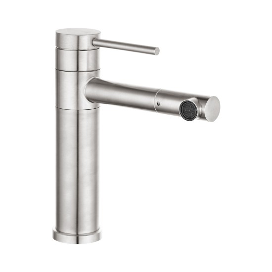 Bathroom Brushed Nickel Basin Mixer Tap Swivel Nozzle Faucet Stainless Steel Bathroom Brushed Nickel Basin Mixer Tap Swivel Nozzle Faucet Stainless Steel