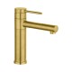 Bathroom Brushed Yellow Gold Basin Mixer Tap Swivel Nozzle Faucet Stainless Steel Bathroom Brushed Yellow Gold Basin Mixer Tap Swivel Nozzle Faucet Stainless Steel