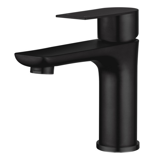 Stainless Steel Bathroom Sink Vanity Basin Mixer Tap Counter Top Faucet Matte Black Stainless Steel Bathroom Sink Vanity Basin Mixer Tap Counter Top Faucet Matte Black