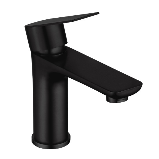 Stainless Steel Bathroom Sink Vanity Basin Mixer Tap Counter Top Faucet Matte Black Stainless Steel Bathroom Sink Vanity Basin Mixer Tap Counter Top Faucet Matte Black