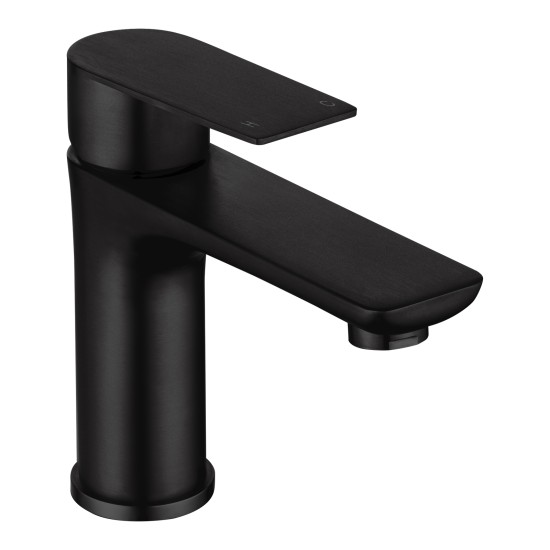 Stainless Steel Bathroom Sink Vanity Basin Mixer Tap Counter Top Faucet Matte Black Stainless Steel Bathroom Sink Vanity Basin Mixer Tap Counter Top Faucet Matte Black