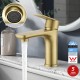 Stainless Steel Bathroom Sink Vanity Basin Mixer Tap Counter Top Faucet Gold Stainless Steel Bathroom Sink Vanity Basin Mixer Tap Counter Top Faucet Gold
