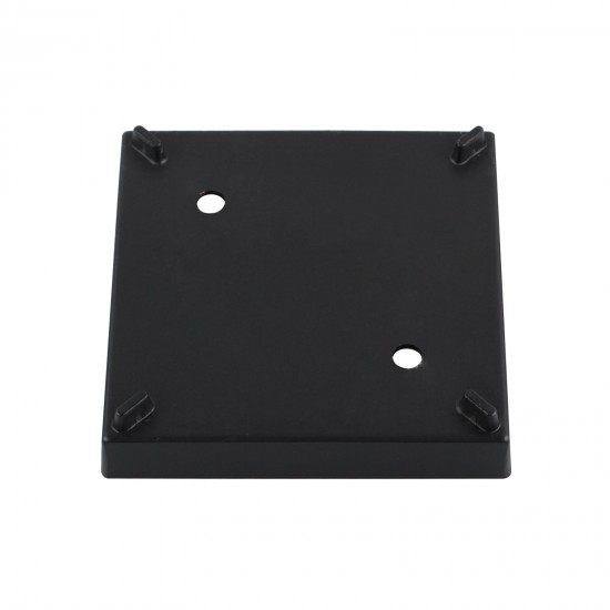 115mm Brass Black Smart Tile Insert Square Floor Waste 90mm Outlet