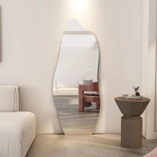 1800x800mm Irregular Backlit Frameless Wall-mounted LED Full Length Mirror with Motion Sensor 1800x800mm Irregular Backlit Frameless Wall-mounted LED Full Length Mirror with Motion Sensor
