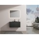 900mm Black Plywood Wall Hung Vanity with Quartz Basin 900mm Black Plywood Wall Hung Vanity with Quartz Basin
