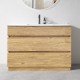 Susan 1200mm Plywood Floor Standing Vanity With Ceramic Basin