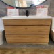 Susan 1200mm Plywood Floor Standing Vanity With Ceramic Basin